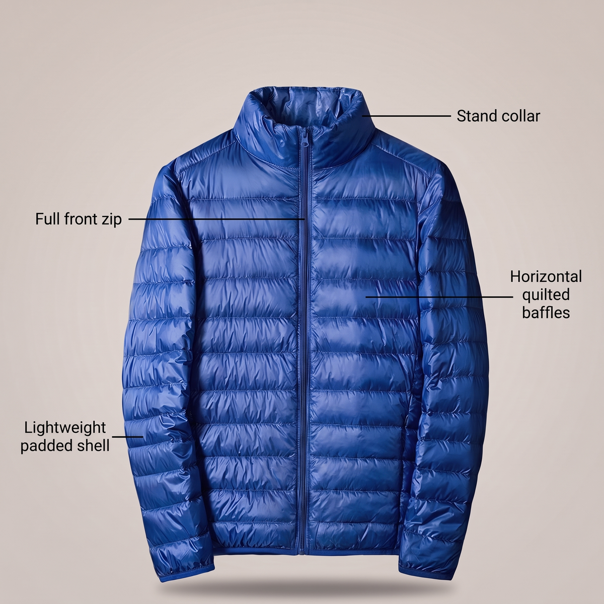 INSULATED DOWN COMFORT JACKET