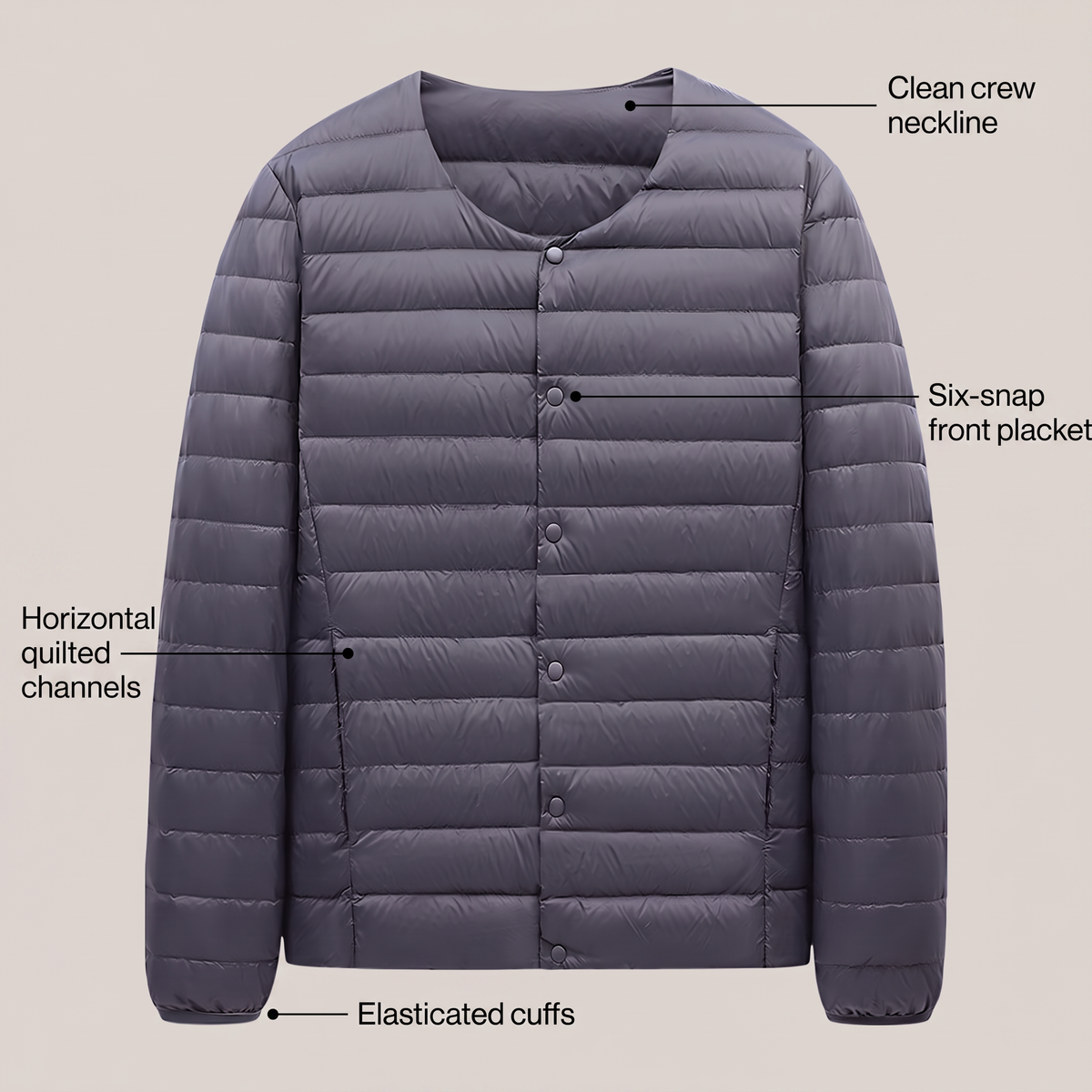 WARM PACKAWAY PUFFER JACKET