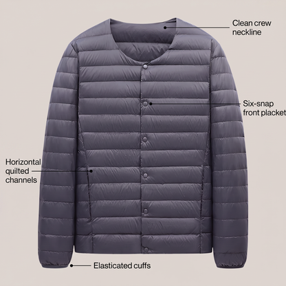 WARM PACKAWAY PUFFER JACKET