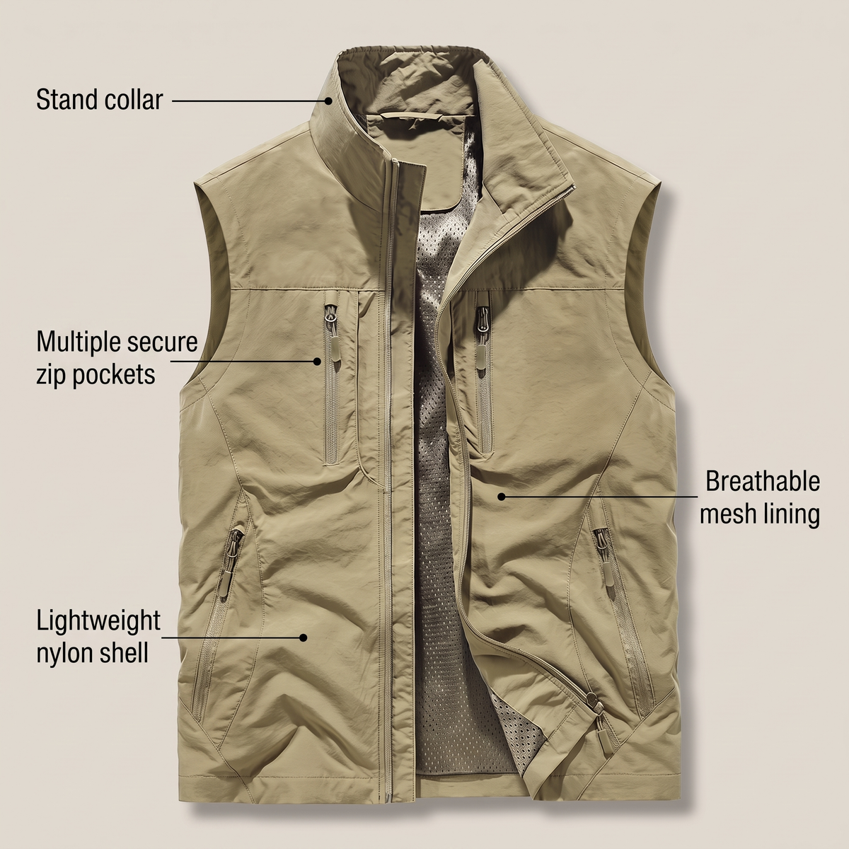 LIGHTWEIGHT ADVENTURE VEST