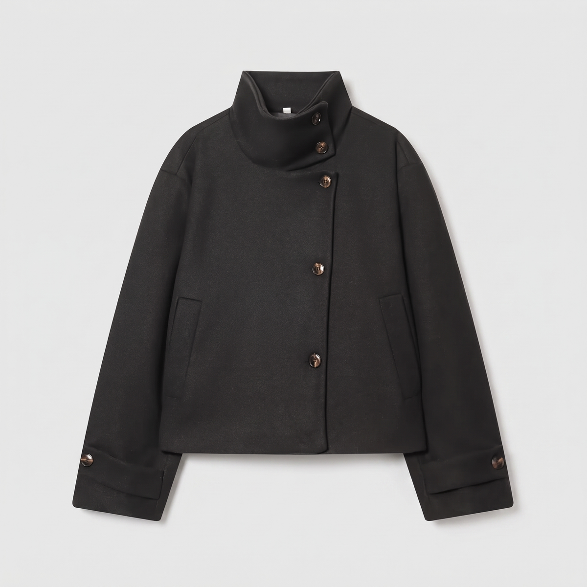 REFINED HIGH NECK JACKET