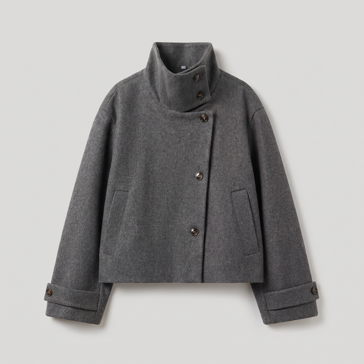 REFINED HIGH NECK JACKET