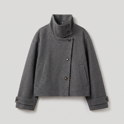 REFINED HIGH NECK JACKET