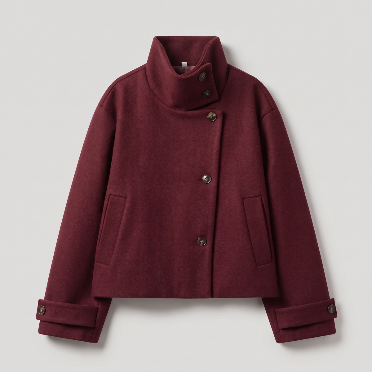 REFINED HIGH NECK JACKET