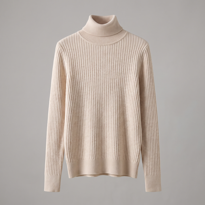 CHECK PANEL KNIT JUMPER