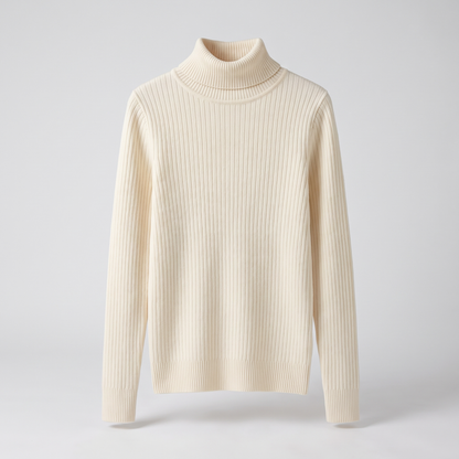 CHECK PANEL KNIT JUMPER