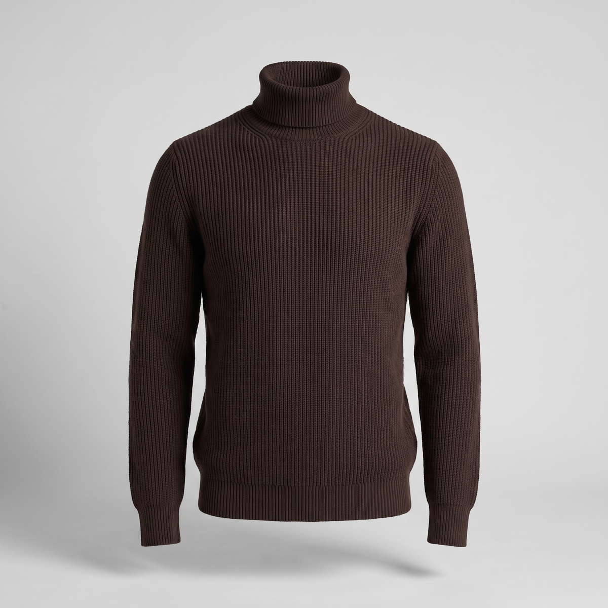 CHECK PANEL KNIT JUMPER