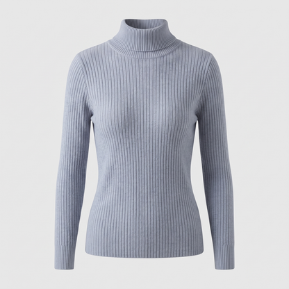 CHECK PANEL KNIT JUMPER