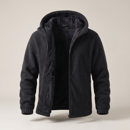FLEECE LINED WINTER JACKET