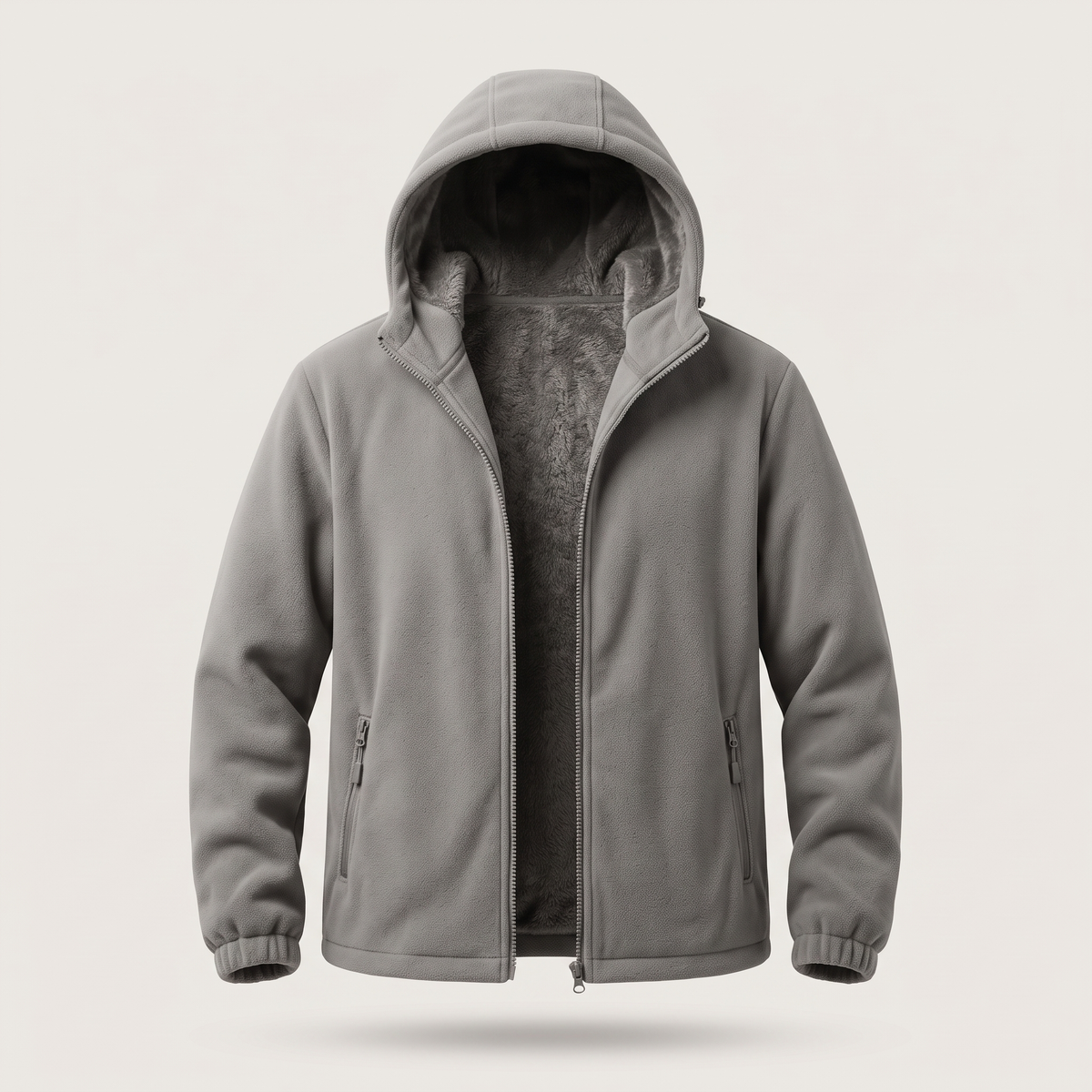 FLEECE LINED WINTER JACKET
