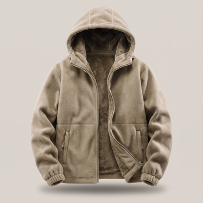 FLEECE LINED WINTER JACKET