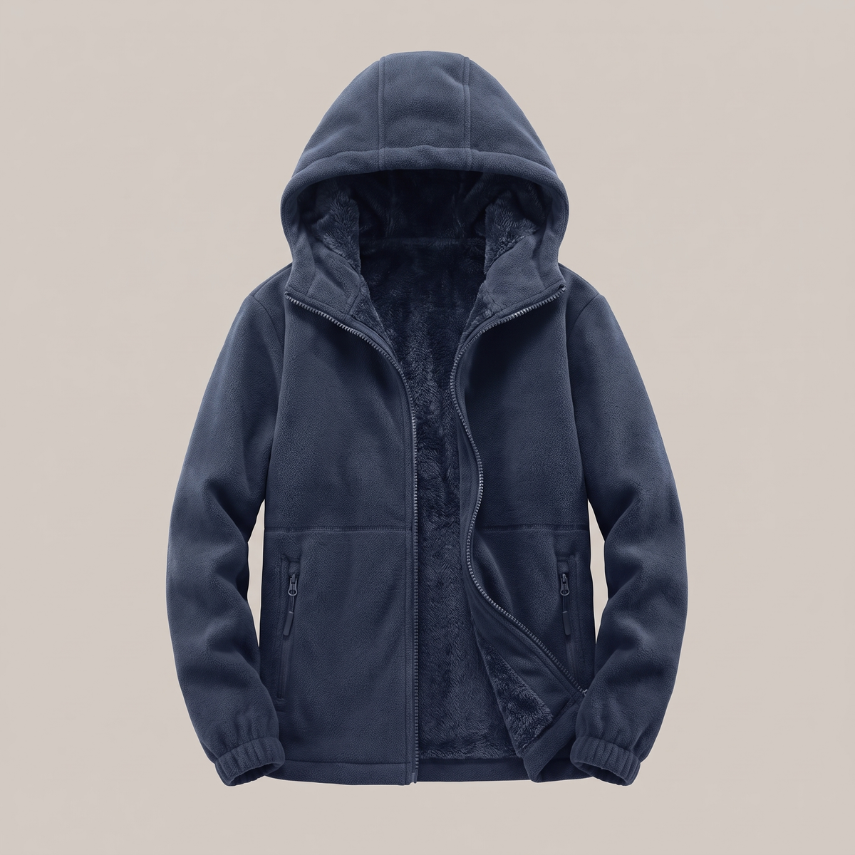 FLEECE LINED WINTER JACKET