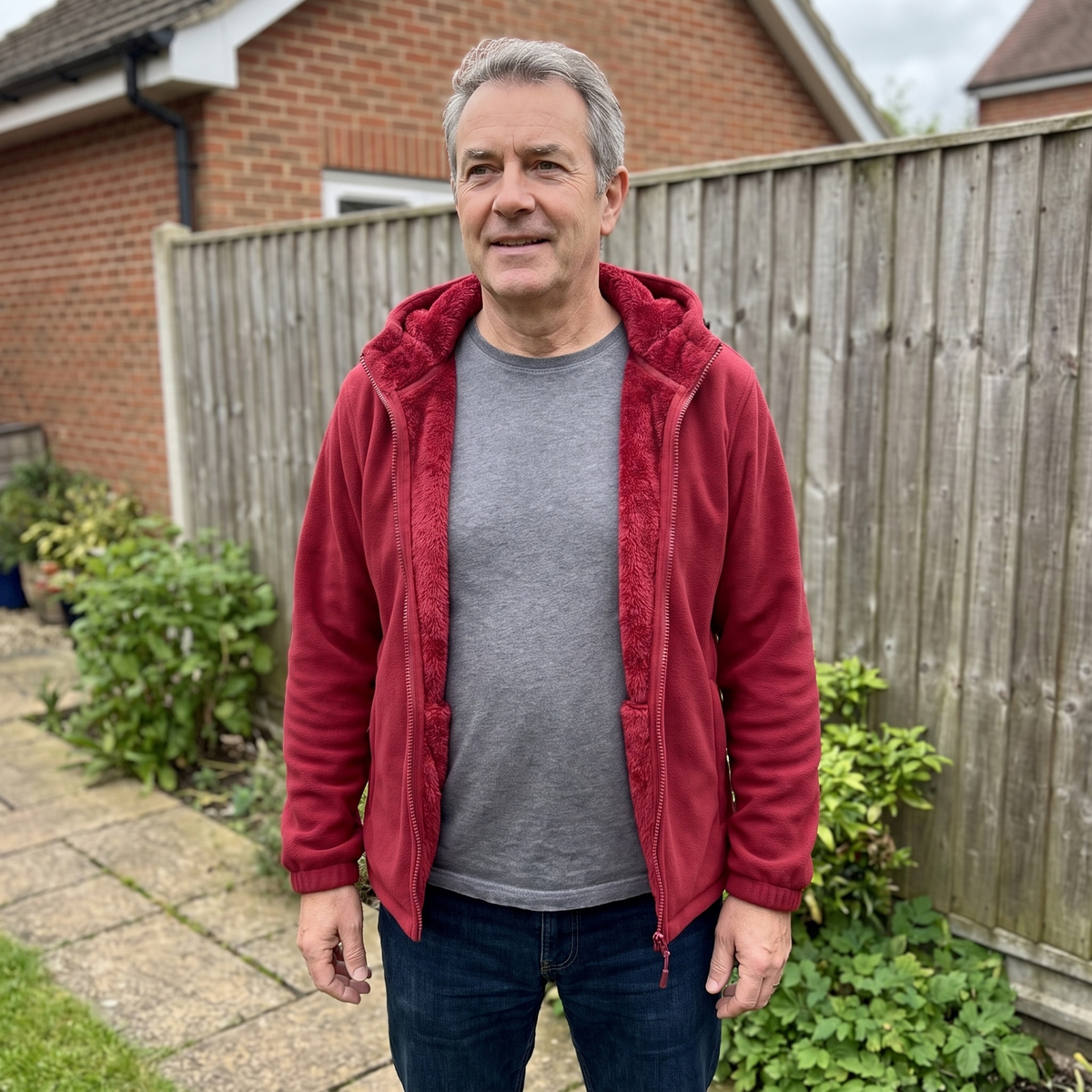 FLEECE LINED WINTER JACKET