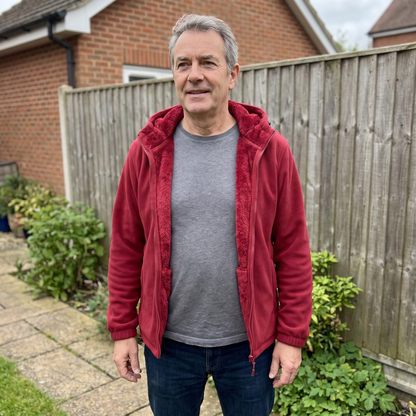 FLEECE LINED WINTER JACKET