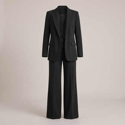 STRUCTURED BLAZER AND TROUSER SET