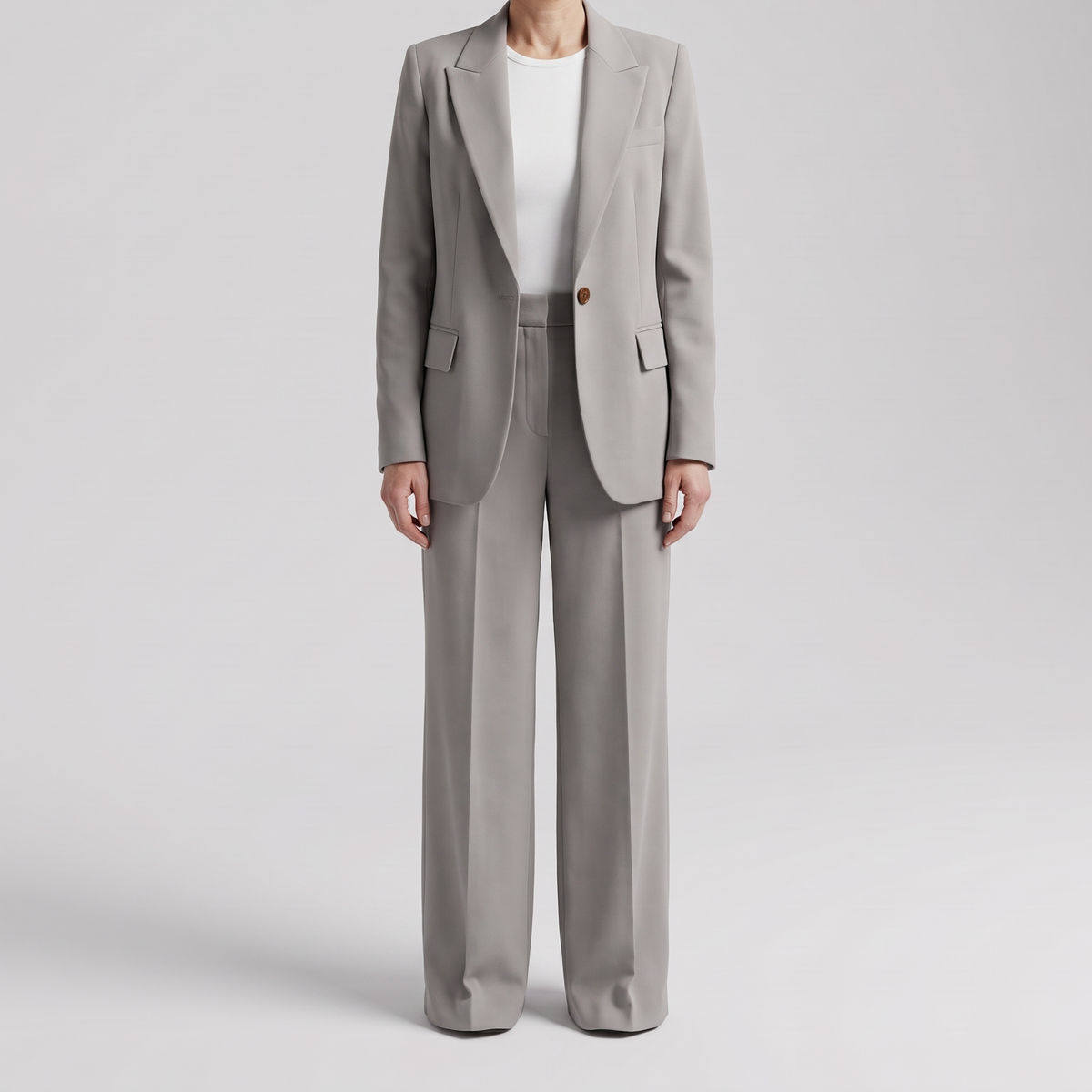 STRUCTURED BLAZER AND TROUSER SET