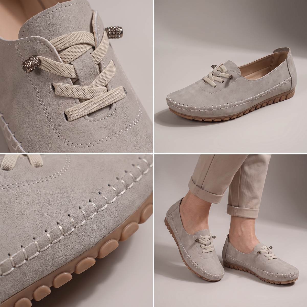 FLEXIBLE COMFORT MOCCASINS