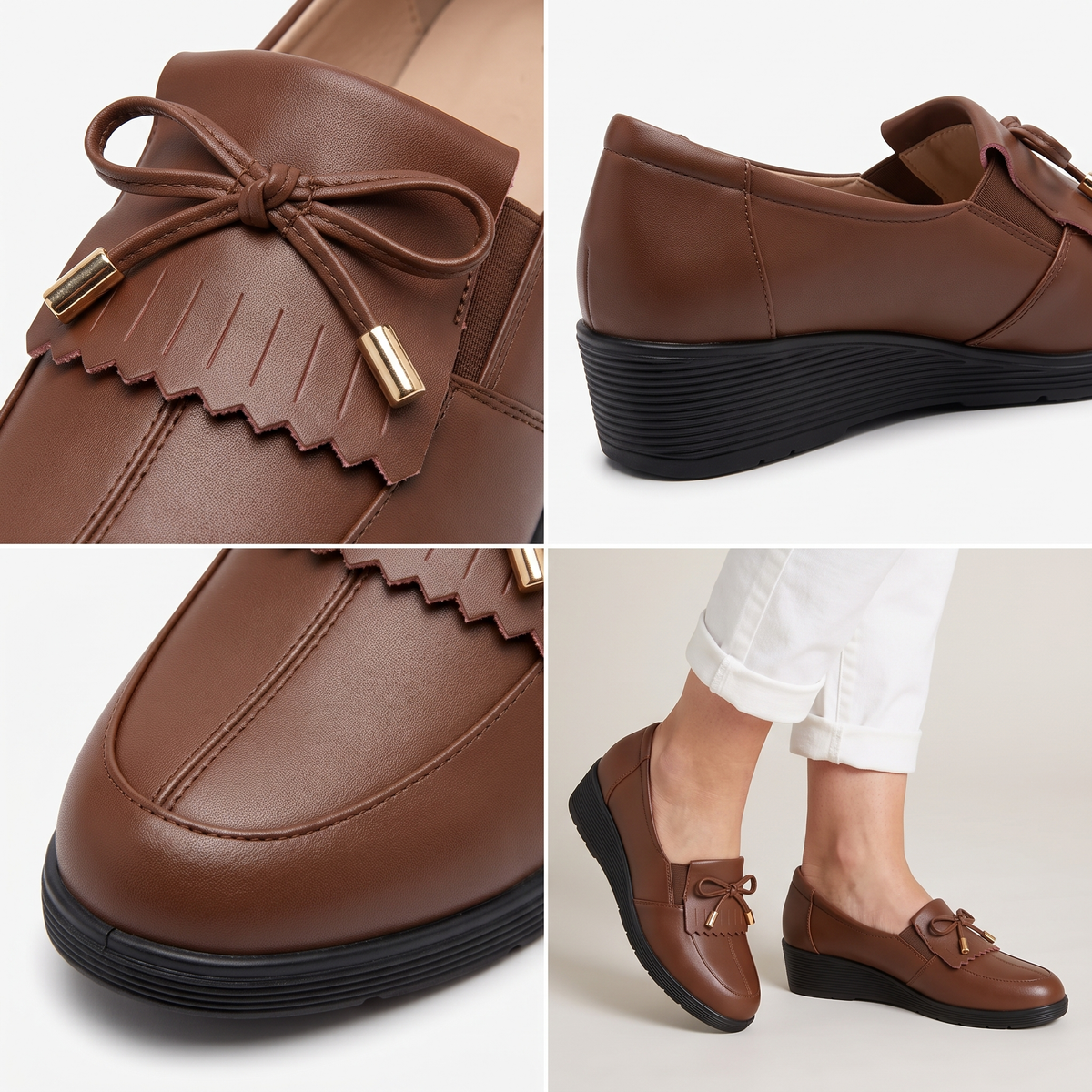WIDE FIT SUPPORT LOAFERS