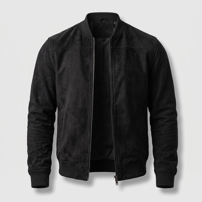 TEXTURED ZIP FRONT JACKET