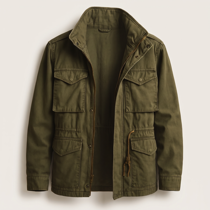 UTILITY POCKET ZIP JACKET