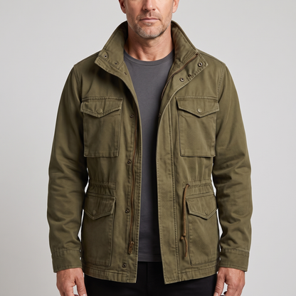 UTILITY POCKET ZIP JACKET