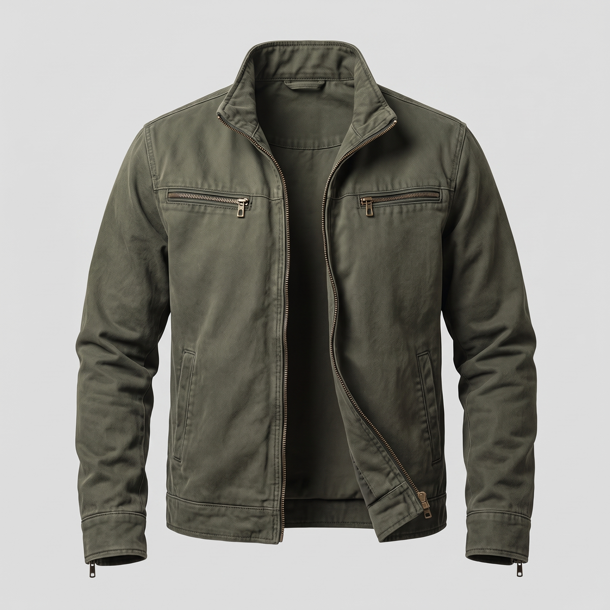 ZIP POCKET CASUAL JACKET