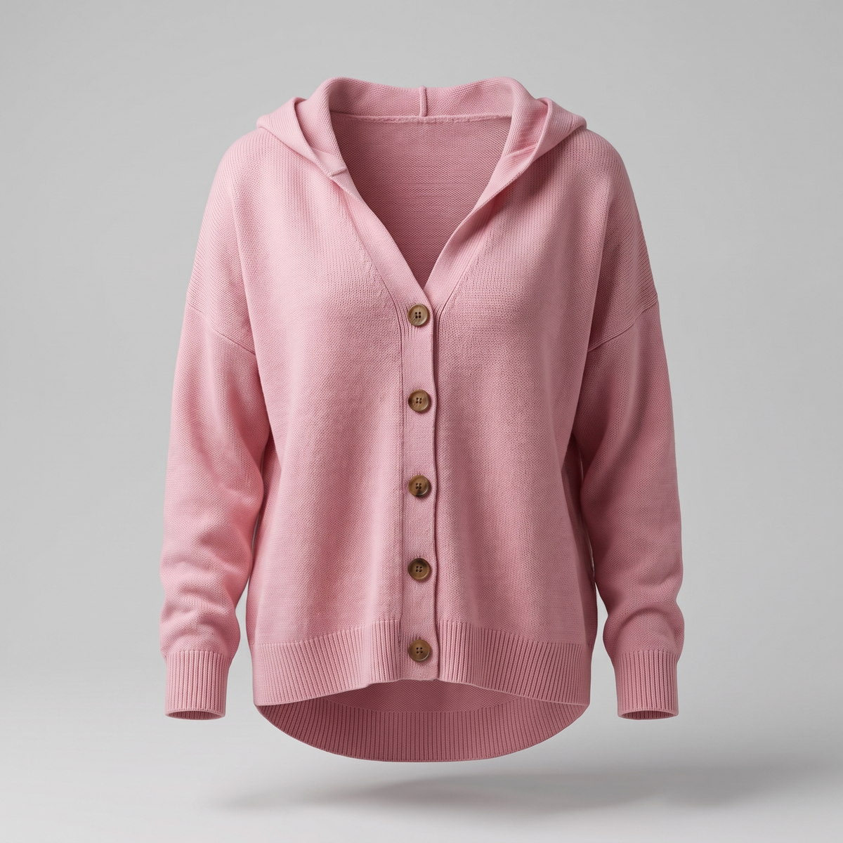 EASY LAYER BUTTON CARDIGAN