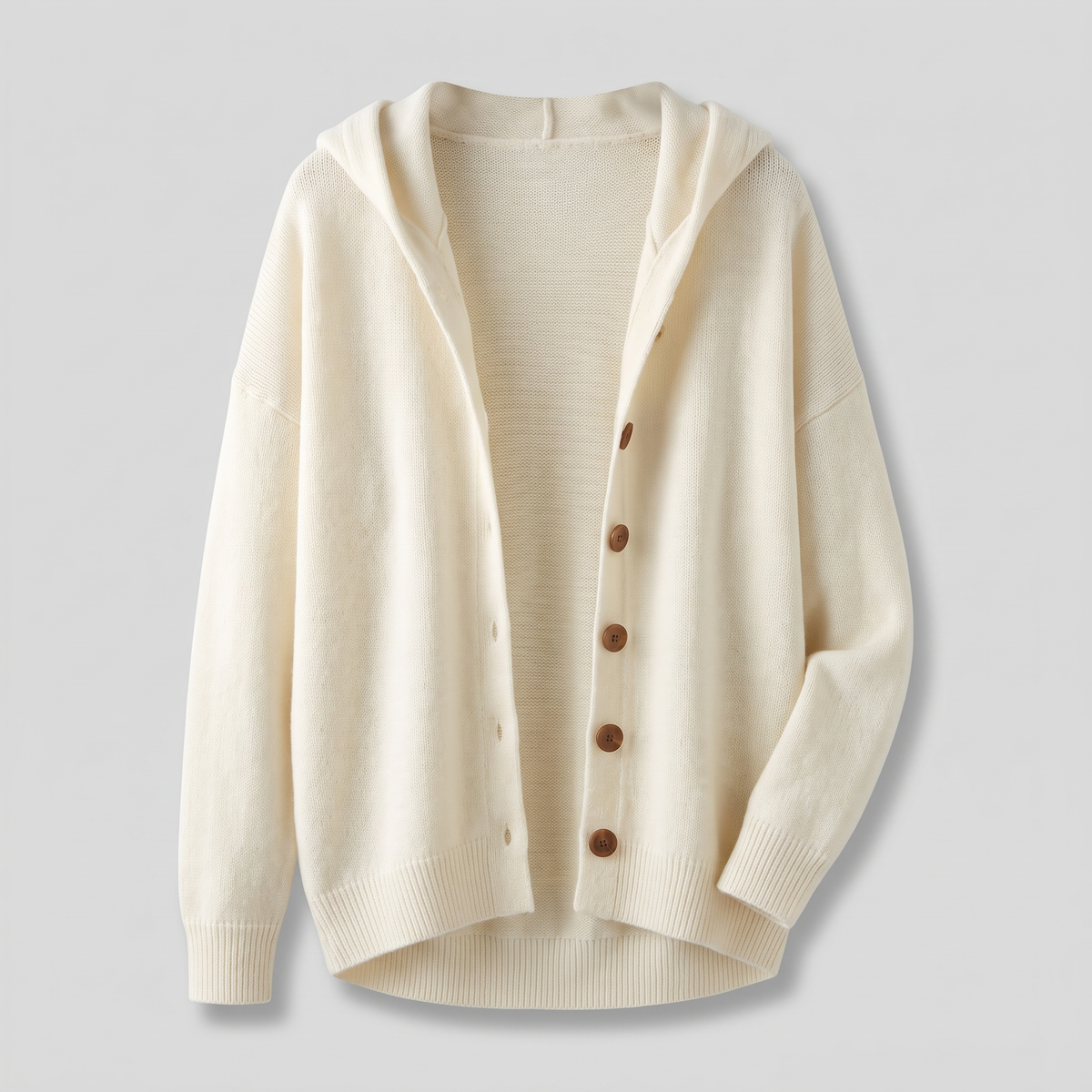 EASY LAYER BUTTON CARDIGAN