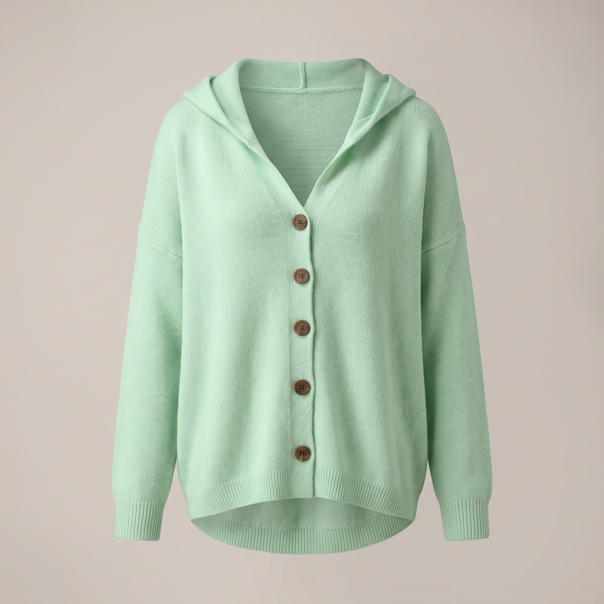 EASY LAYER BUTTON CARDIGAN