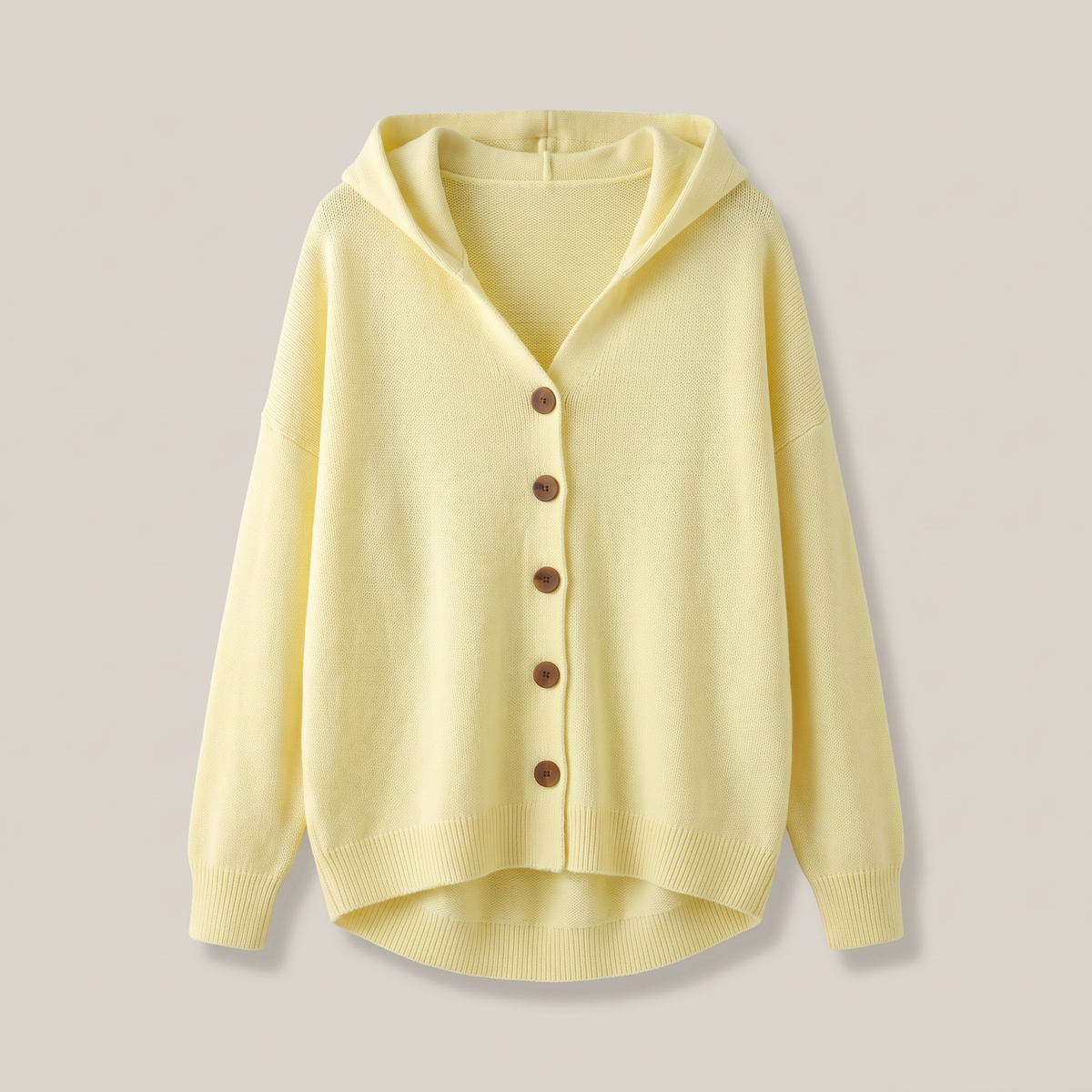EASY LAYER BUTTON CARDIGAN