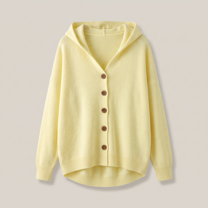 EASY LAYER BUTTON CARDIGAN