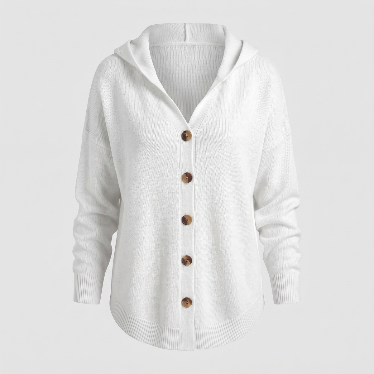 EASY LAYER BUTTON CARDIGAN