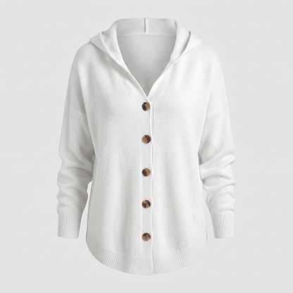 EASY LAYER BUTTON CARDIGAN
