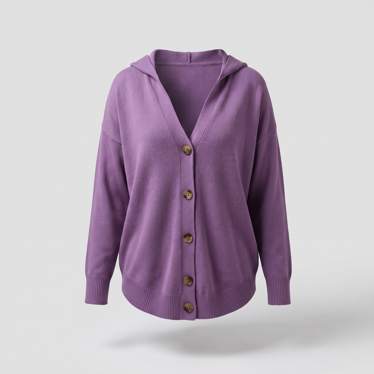 EASY LAYER BUTTON CARDIGAN