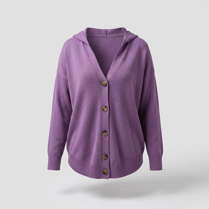 EASY LAYER BUTTON CARDIGAN