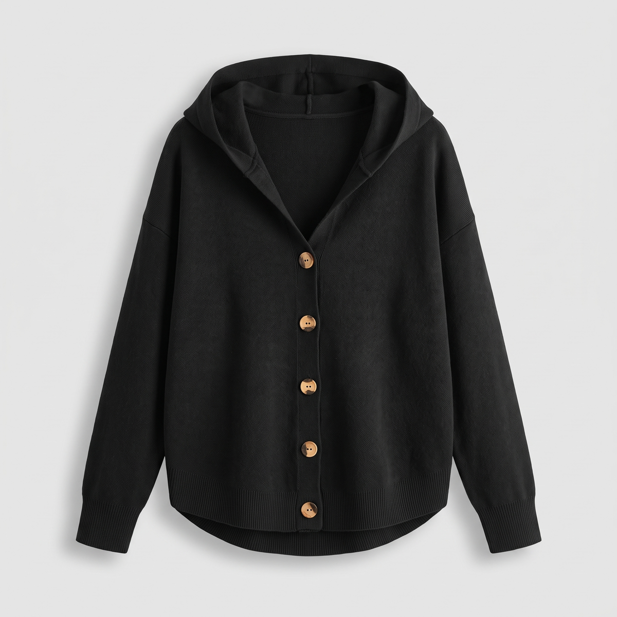 EASY LAYER BUTTON CARDIGAN