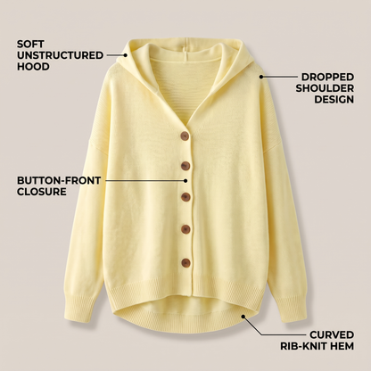 EASY LAYER BUTTON CARDIGAN