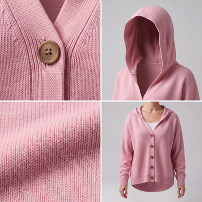 EASY LAYER BUTTON CARDIGAN