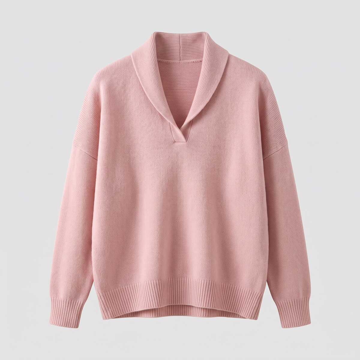 SHAWL COLLAR RELAXED JUMPER