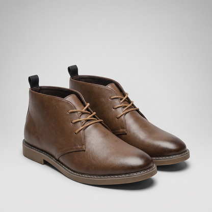 PLAIN TOE CHUKKA BOOTS