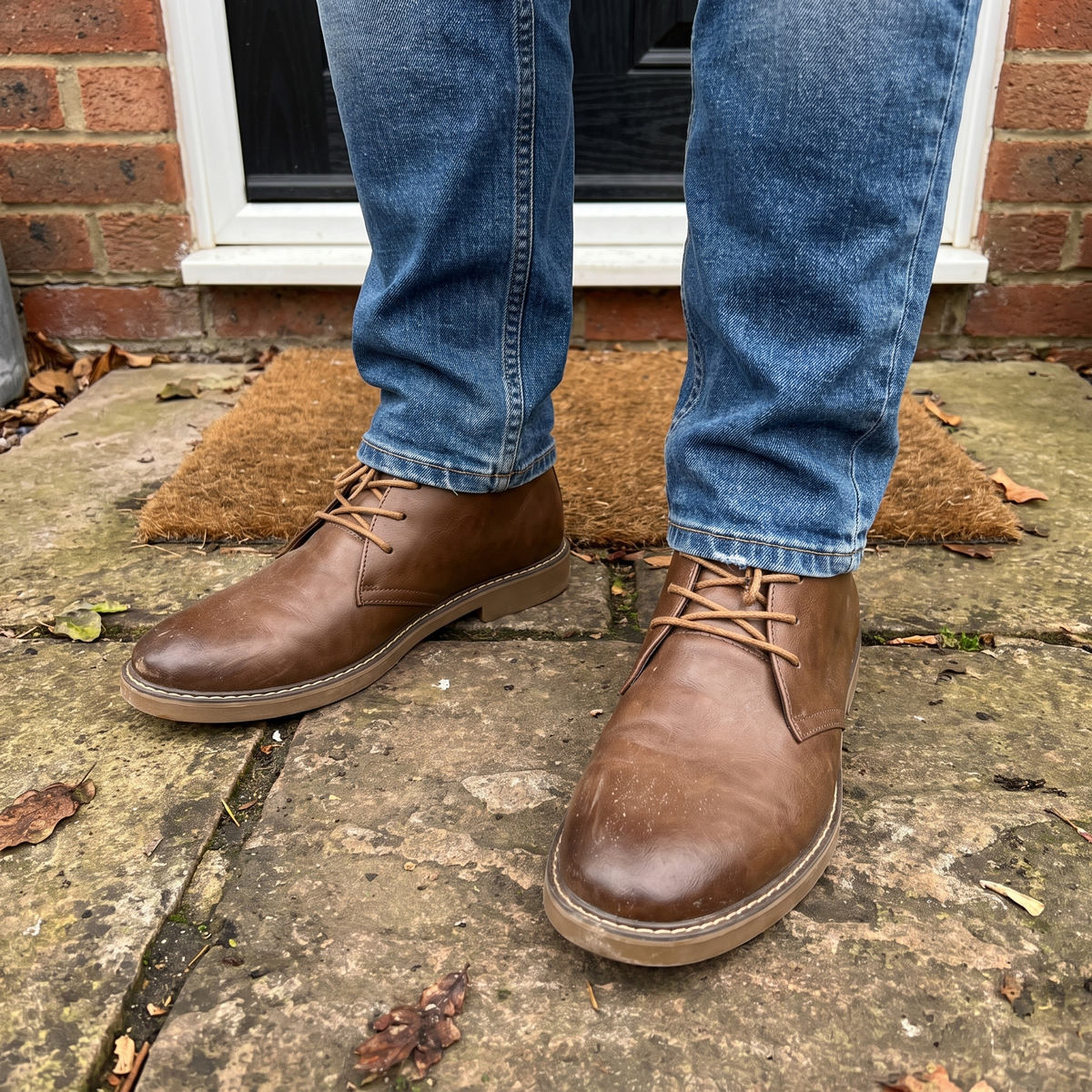 PLAIN TOE CHUKKA BOOTS