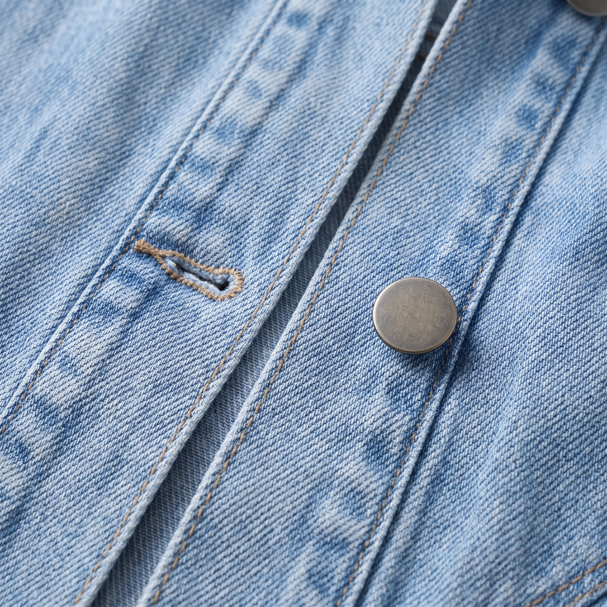 ANGLED POCKET DENIM LAYER