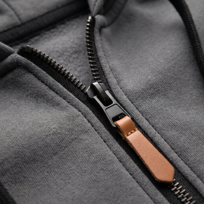 HALF ZIP UTILITY HOODIE