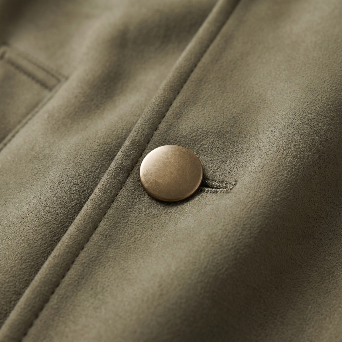 DOUBLE BREASTED SUEDE JACKET