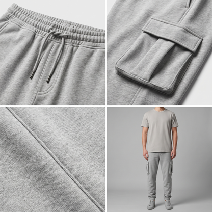 CARGO POCKET JOGGER TROUSERS