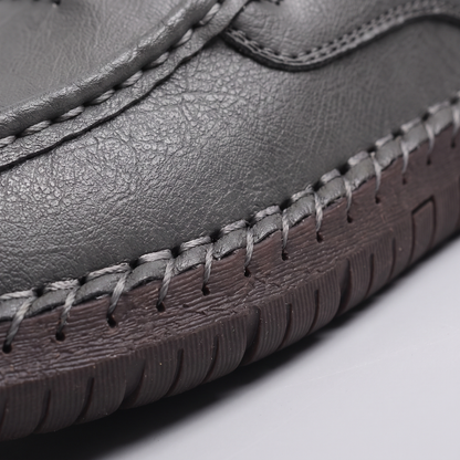 WIDE FIT LEATHER WALKING BOOTS