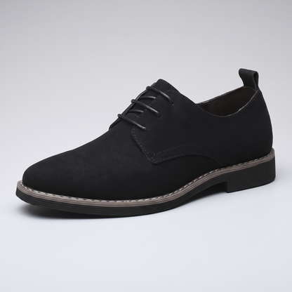 SUEDE DERBY WALKING SHOES