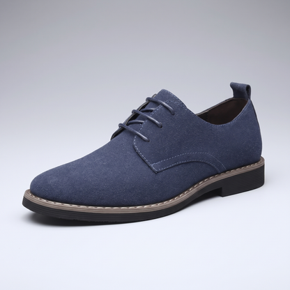 SUEDE DERBY WALKING SHOES