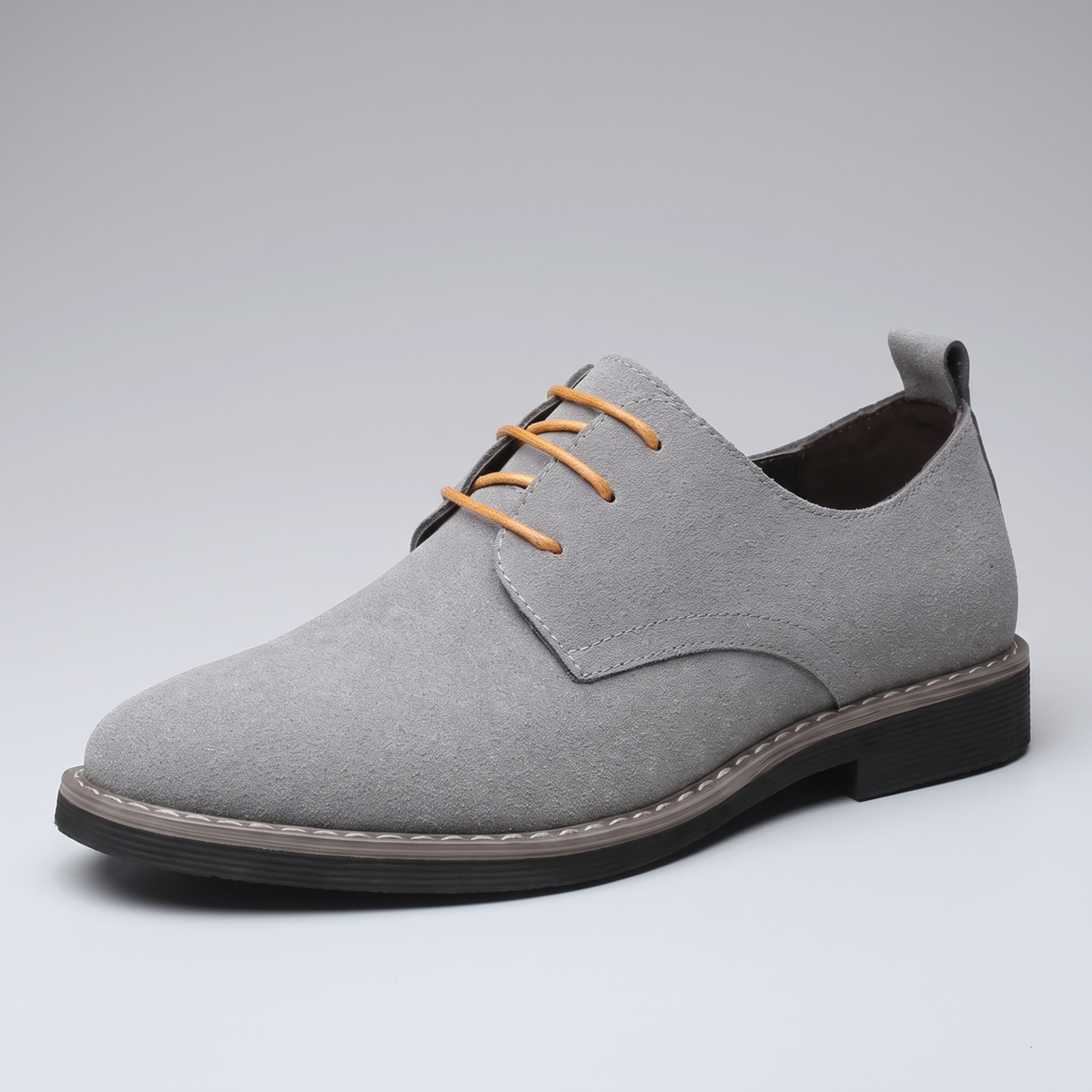 SUEDE DERBY WALKING SHOES