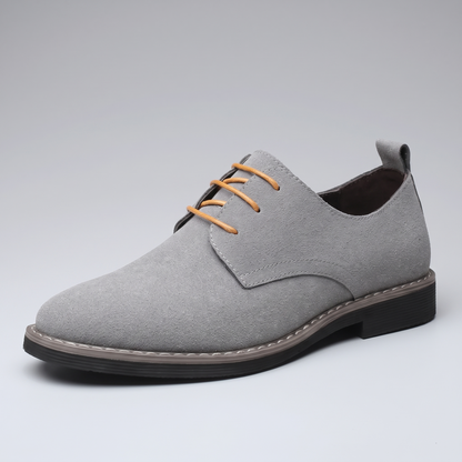 SUEDE DERBY WALKING SHOES